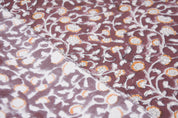 Cotton fabric, table cloth, duck canvas, floral linen fabric, wall hangings, block print fabric, Indian art, fabric by yard - HIMACHAL