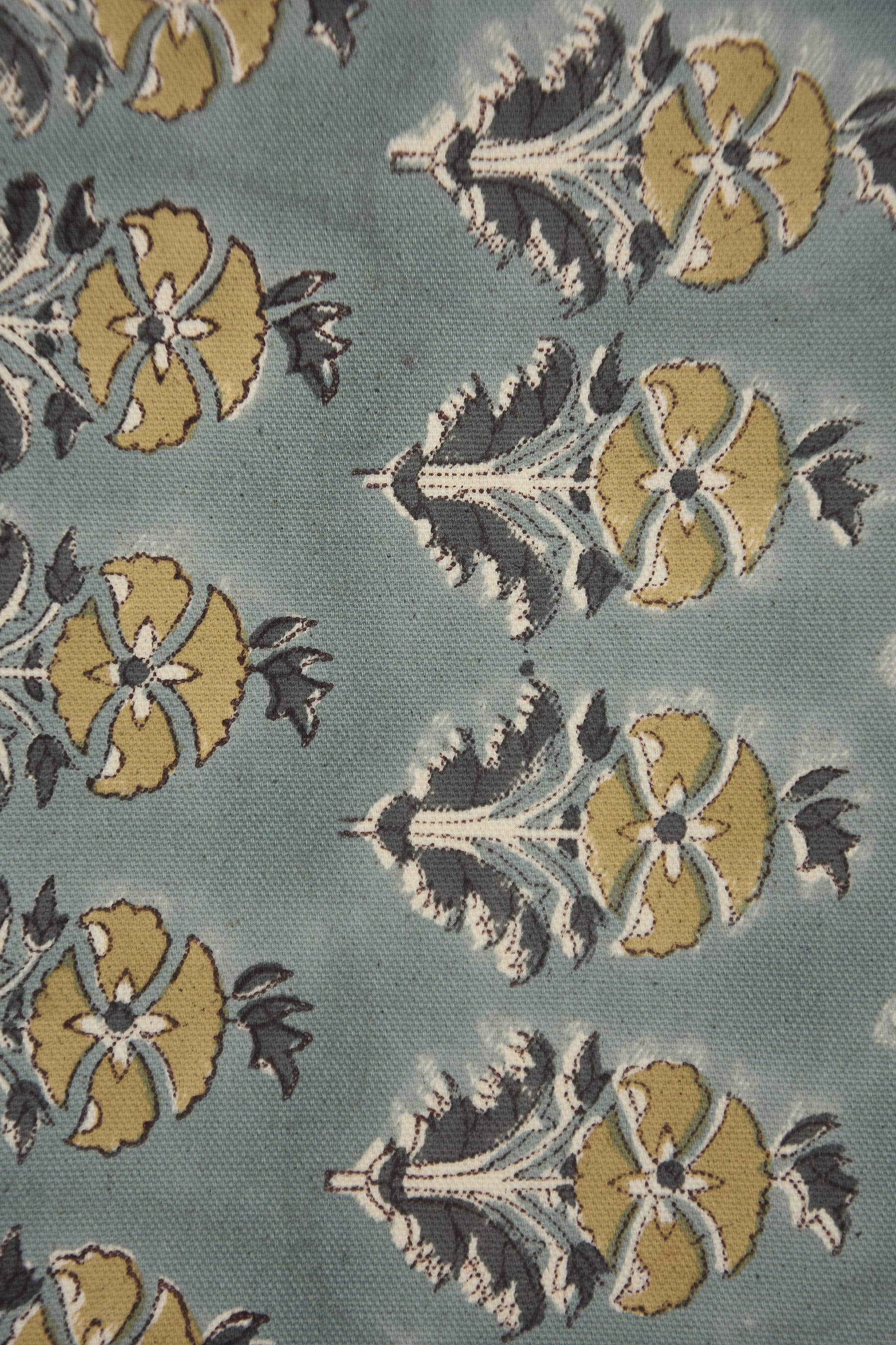 Couch cushion covers, handmade block print pillows and curtains, duck canvas 50" wide, Indian cotton fabric, linen fabric - MOR MUKUT