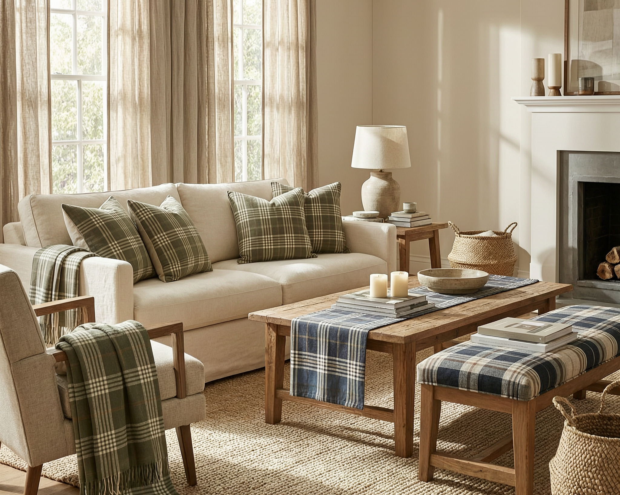 10 Fresh Ways to Use Plaid Cotton Fabric in 2026 Decor
