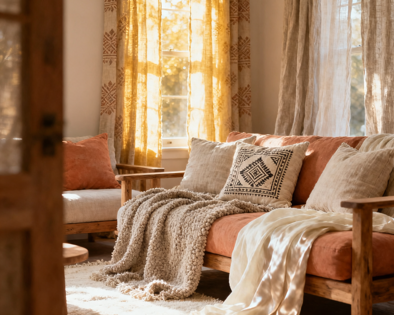 Printed Linen & Cotton Trends Transforming USA Homes in 2026