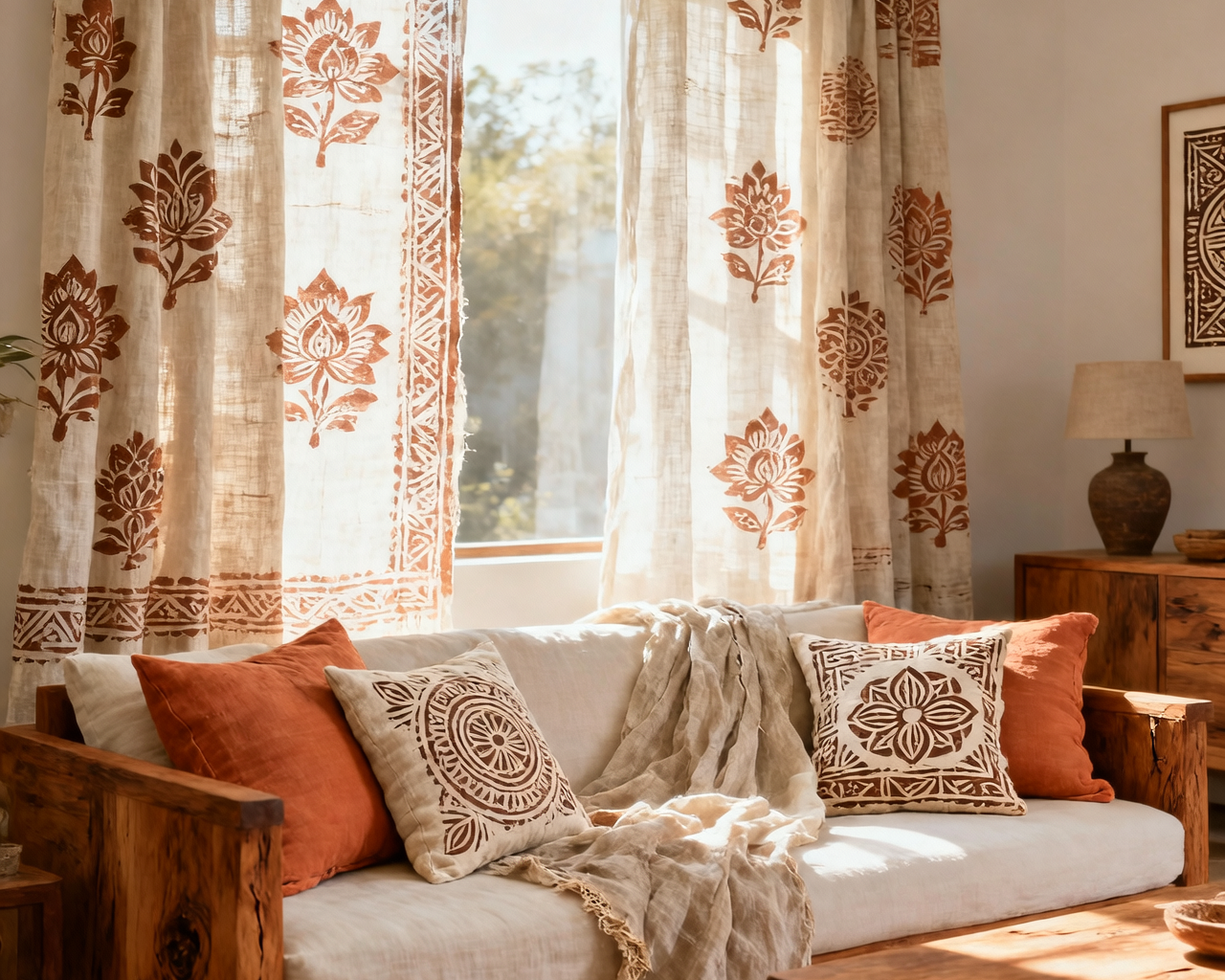 Unveiling the Timeless Artistry of Block Printed Linen Fabrics