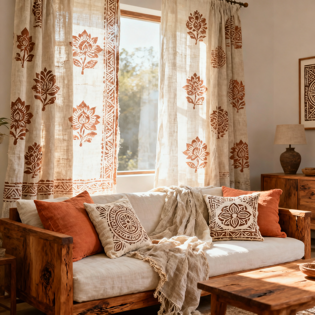 Unveiling the Timeless Artistry of Block Printed Linen Fabrics