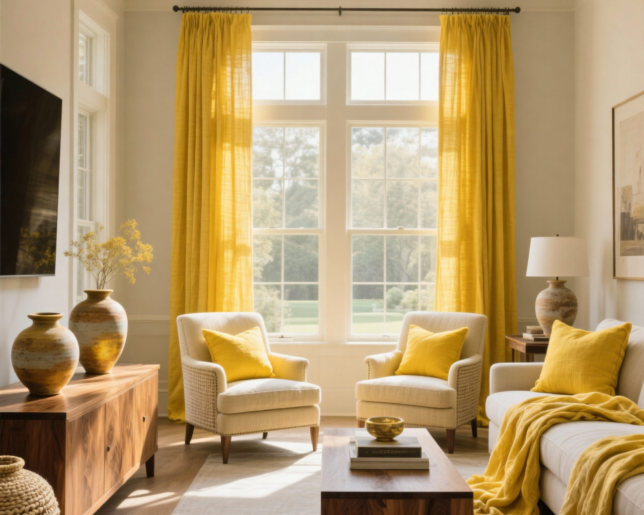 Add a Pop of Color with Yellow Fabric: Stylish and Versatile