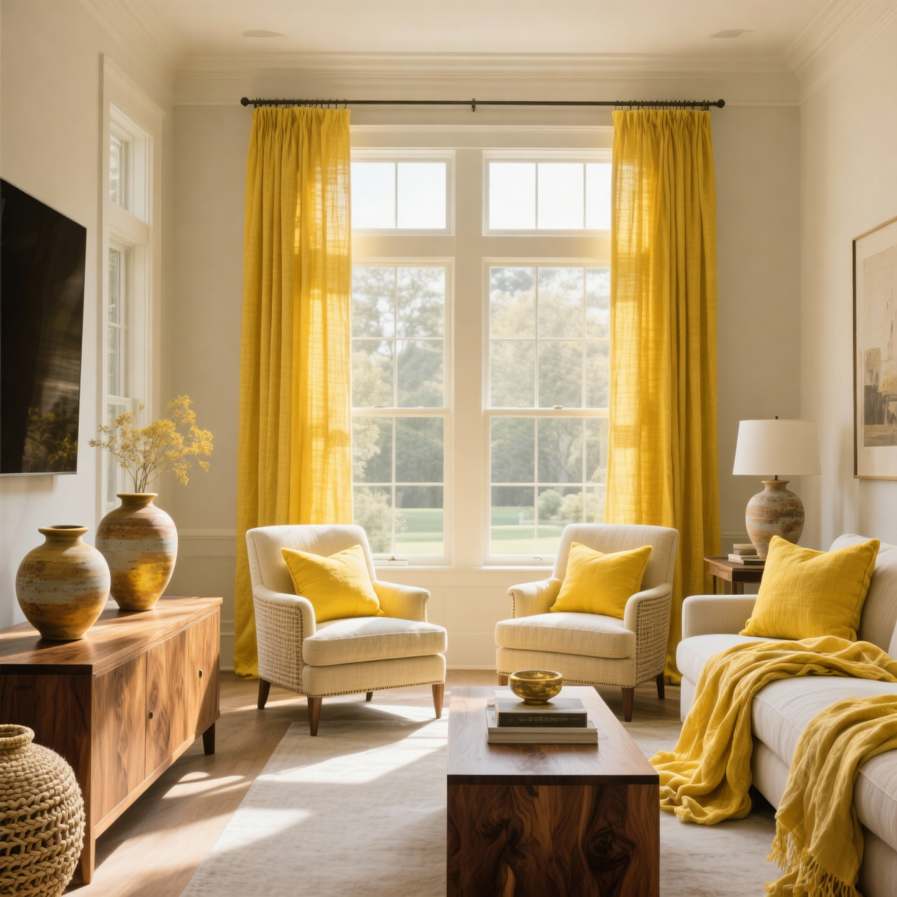 Add a Pop of Color with Yellow Fabric: Stylish and Versatile