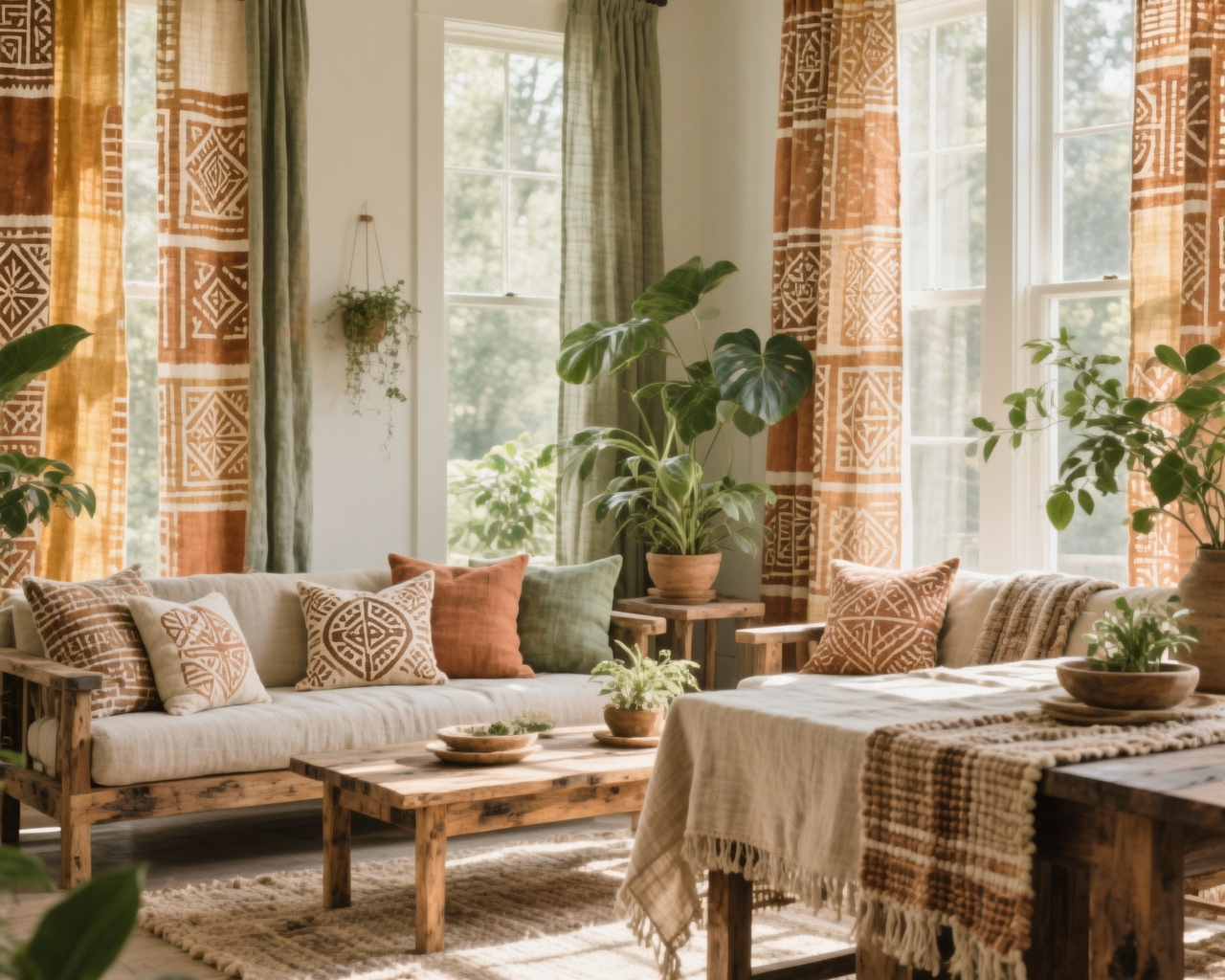Creating an Eco-Friendly Home with Sustainable Block Print Fabrics