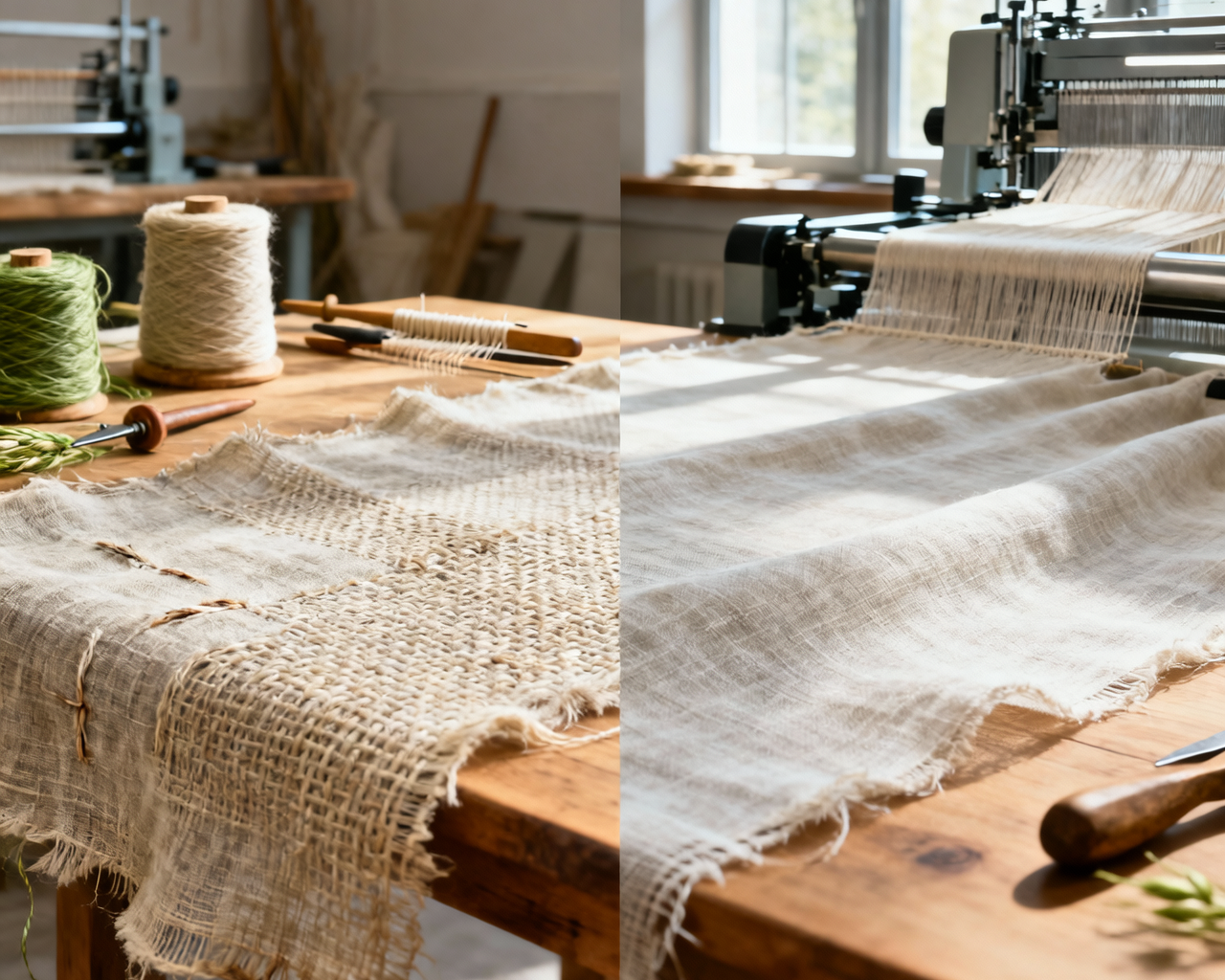 Handmade Vs. Machine-Made Linen: What’s The Difference?