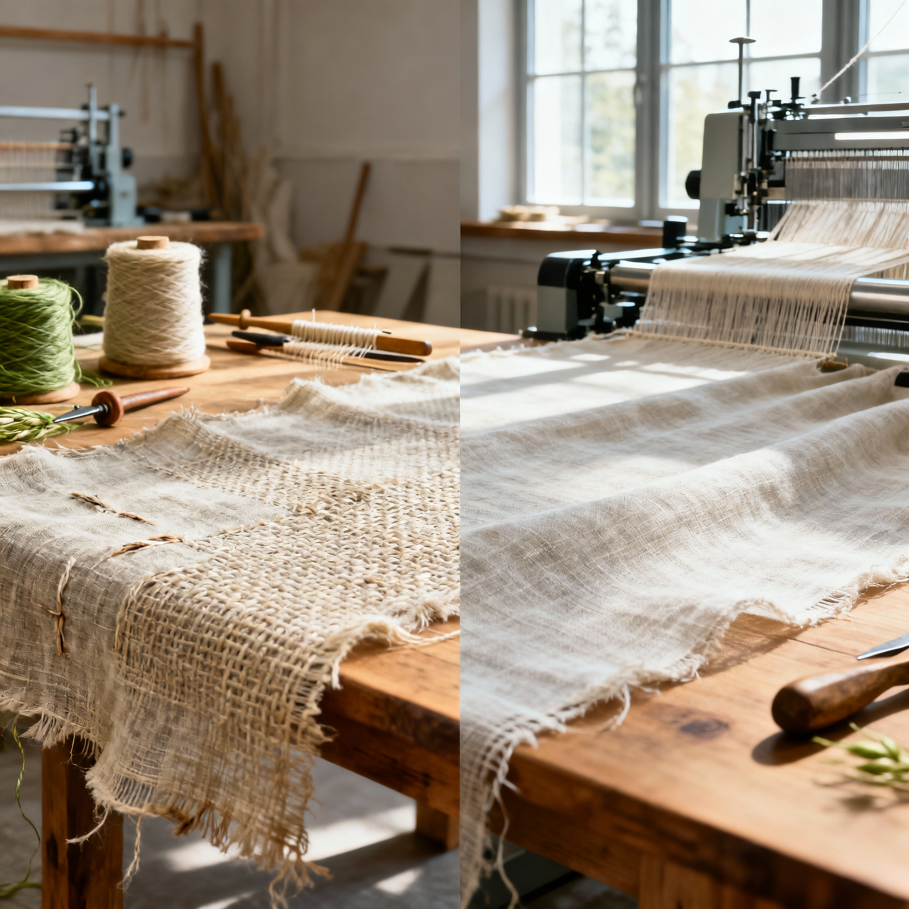 Handmade Vs. Machine-Made Linen: What’s The Difference?