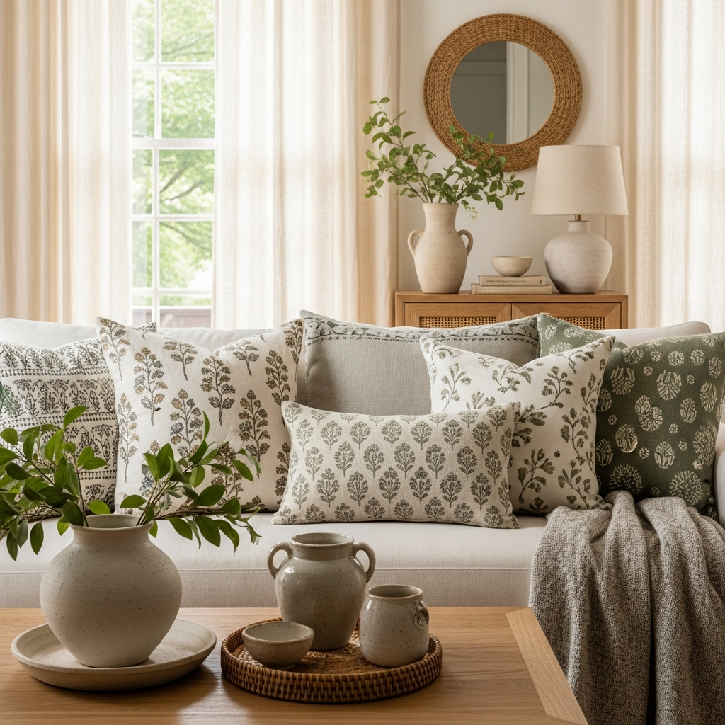 Block Print Linen Pillow Covers: Timeless Elegance For Your Home