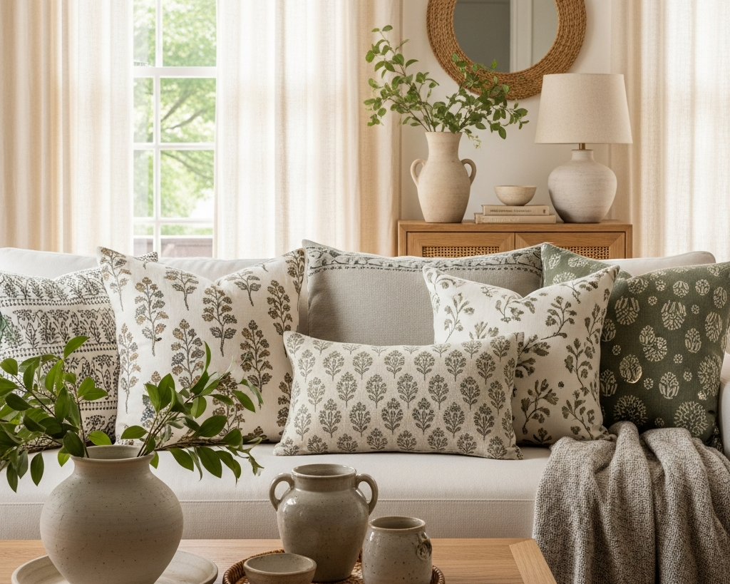 Block Print Linen Pillow Covers: Timeless Elegance For Your Home