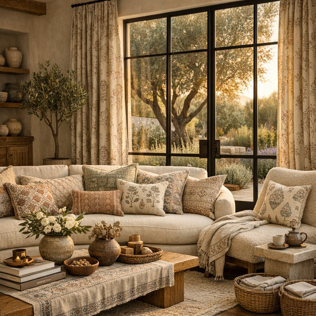 Why Designers Love Fabritual Pure Linen Block Printed Fabric