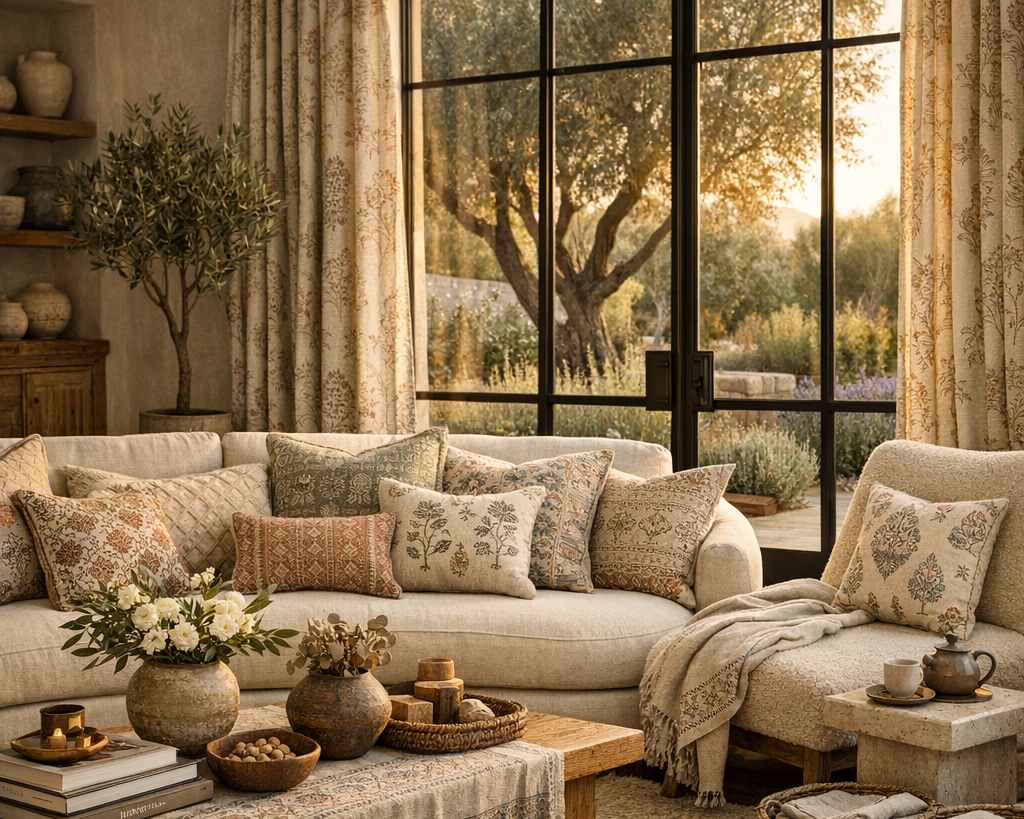 Why Designers Love Fabritual Pure Linen Block Printed Fabric
