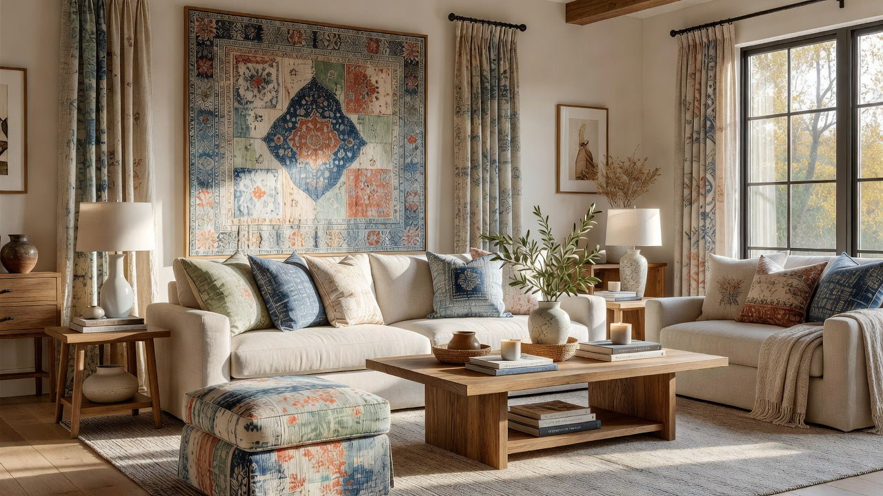 Artisan Walls & Fabrics: Block Printing Ideas USA Can’t Stop Sharing