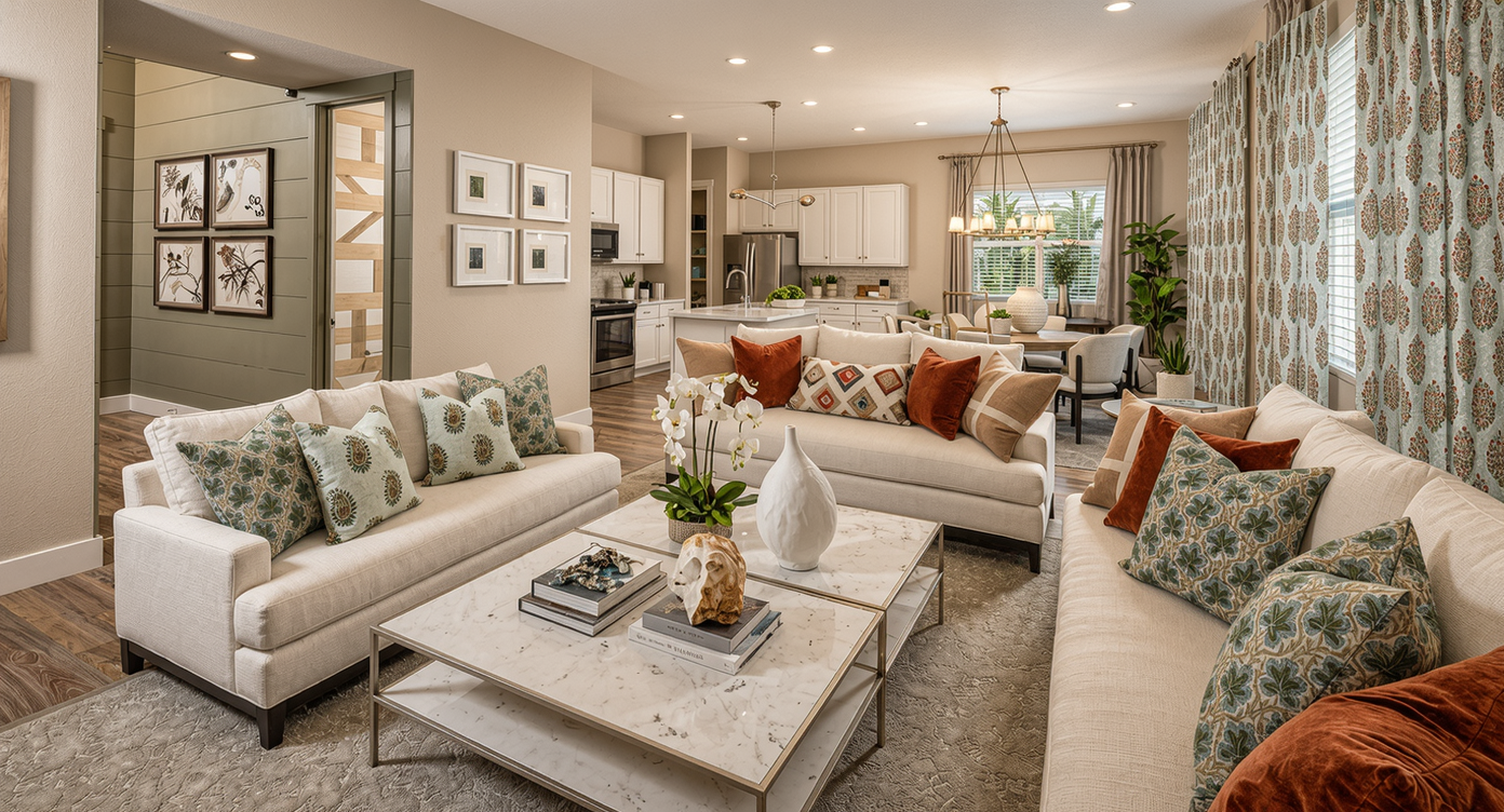 Who Decides Family Home Decor? Modern Dynamics with Linen Fabric