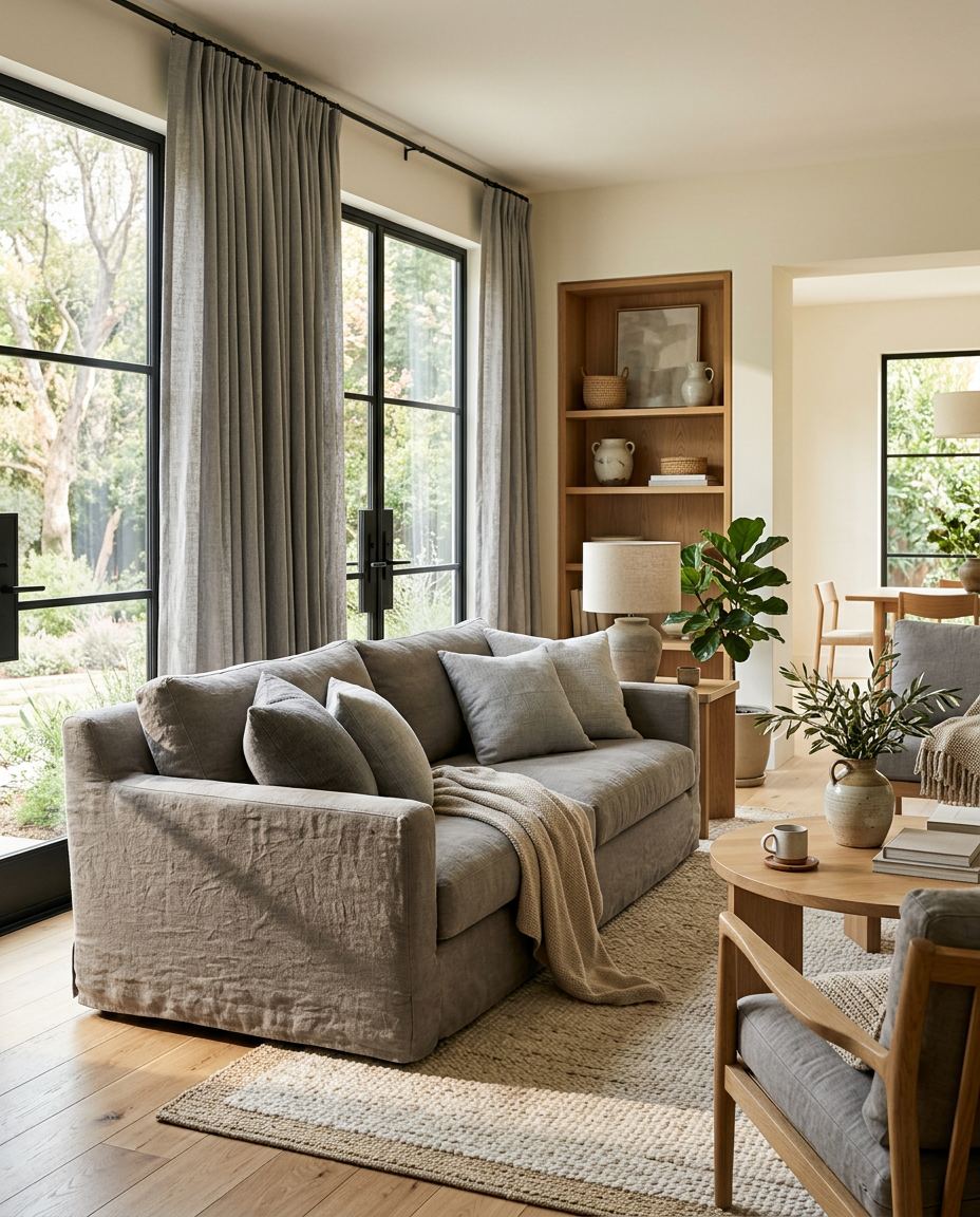 Why Grey Linen Material Is the Heart of USA’s 2026 Home Style