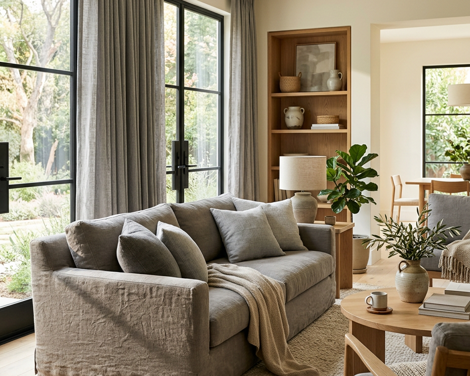 Why Grey Linen Material Is the Heart of USA’s 2026 Home Style