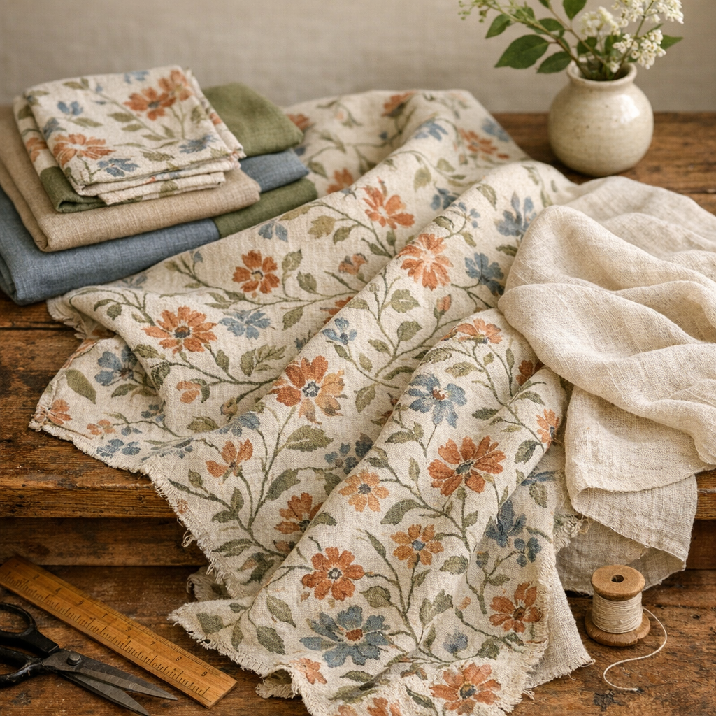 2026's Secret to Chic USA Homes? Floral Linen Fabric Magic!