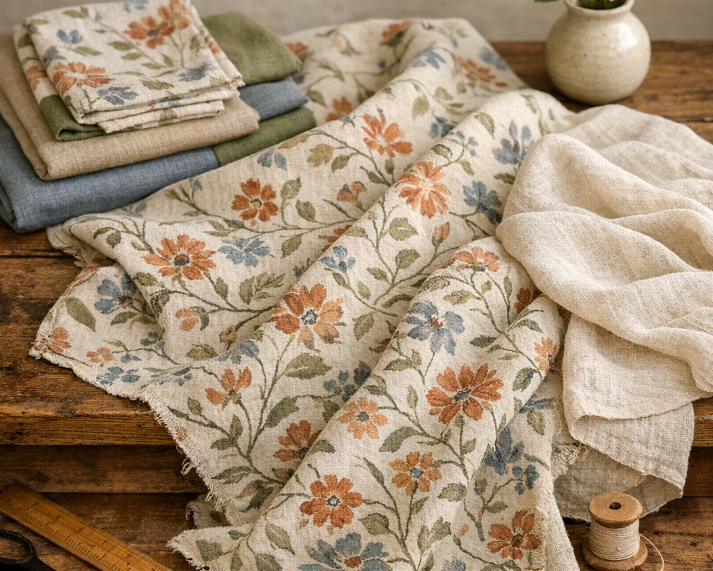 2026's Secret to Chic USA Homes? Floral Linen Fabric Magic!