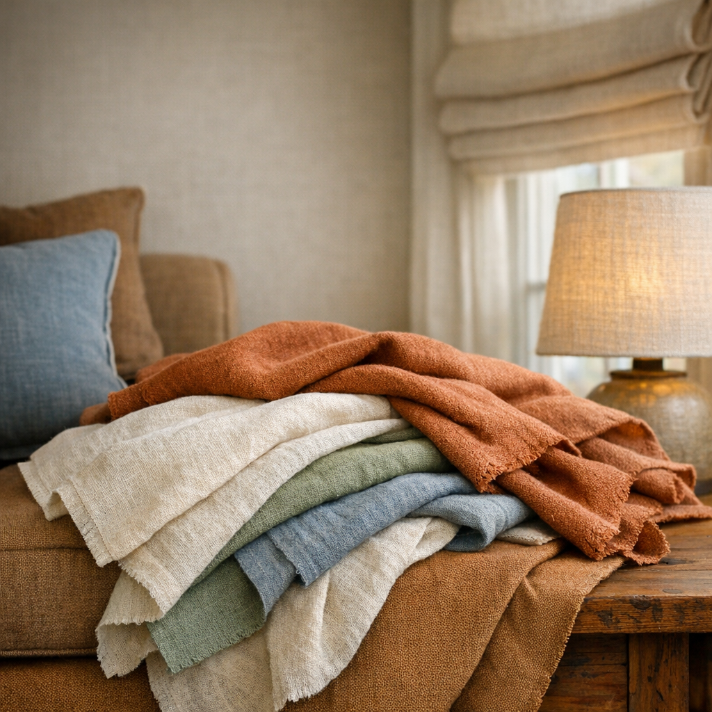 The Hidden Beauty of USA Linen Viscose Blend Fabrics Revealed