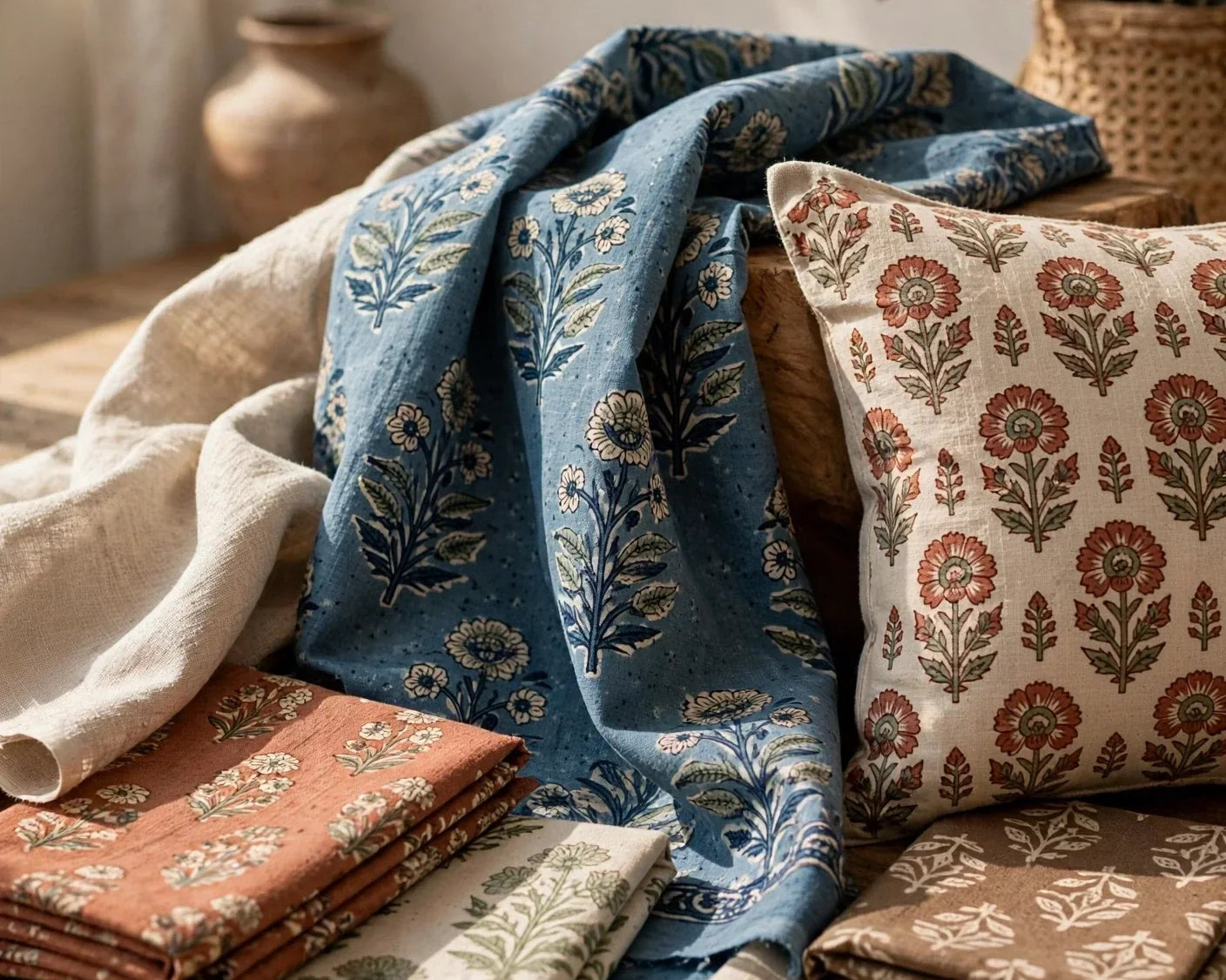 From India to Your Home: The Rise of Block Print Decor in U.S. Interiors