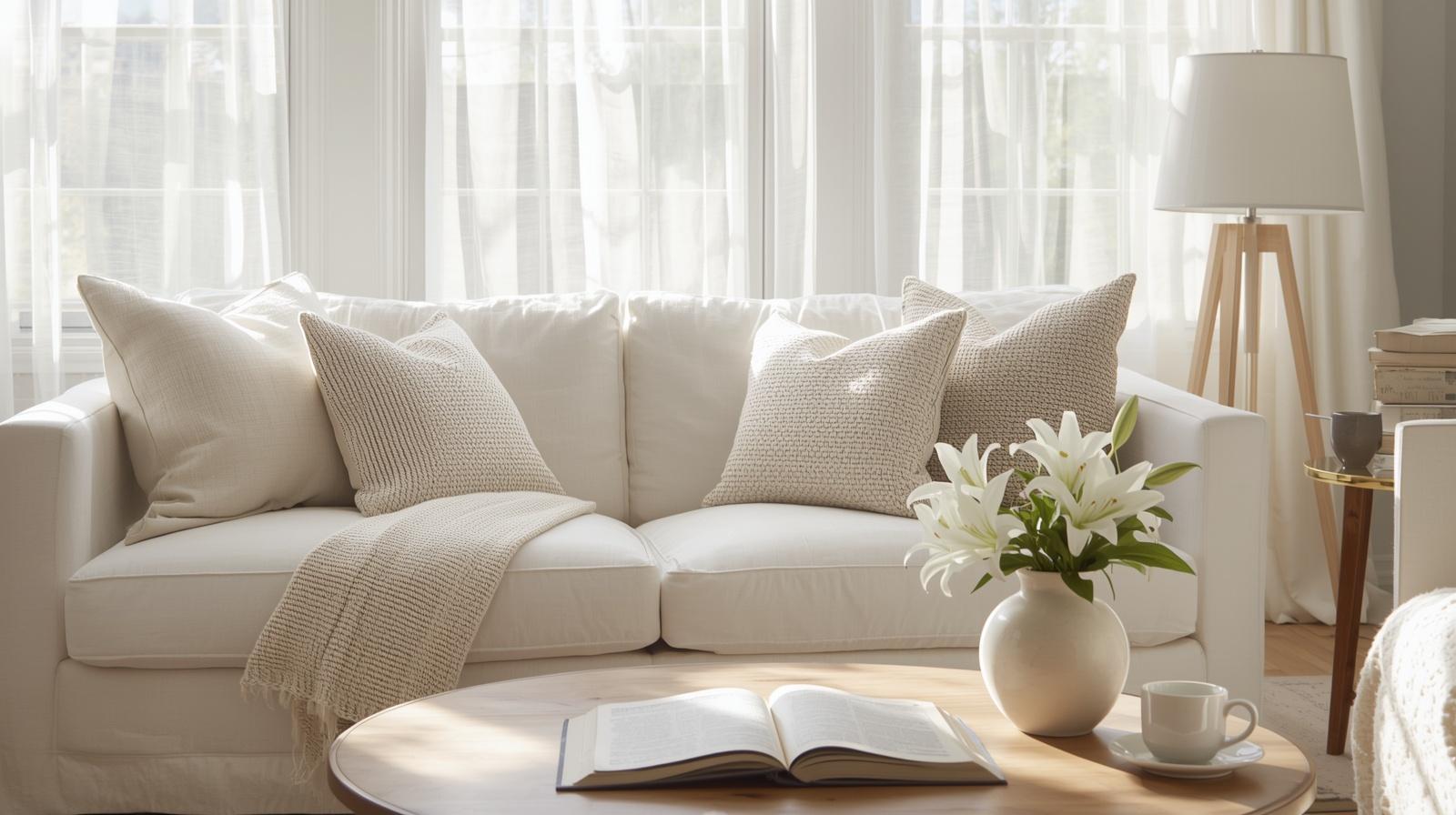 The Timeless Elegance of White Fabrics for Your Home
