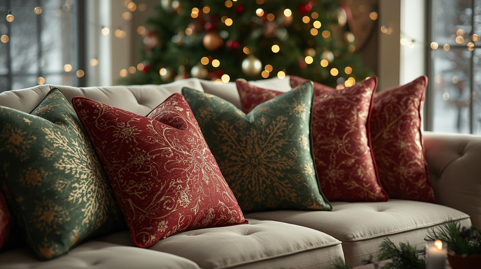 The Christmas Cushion Fabric Style USA Can’t Stop Loving