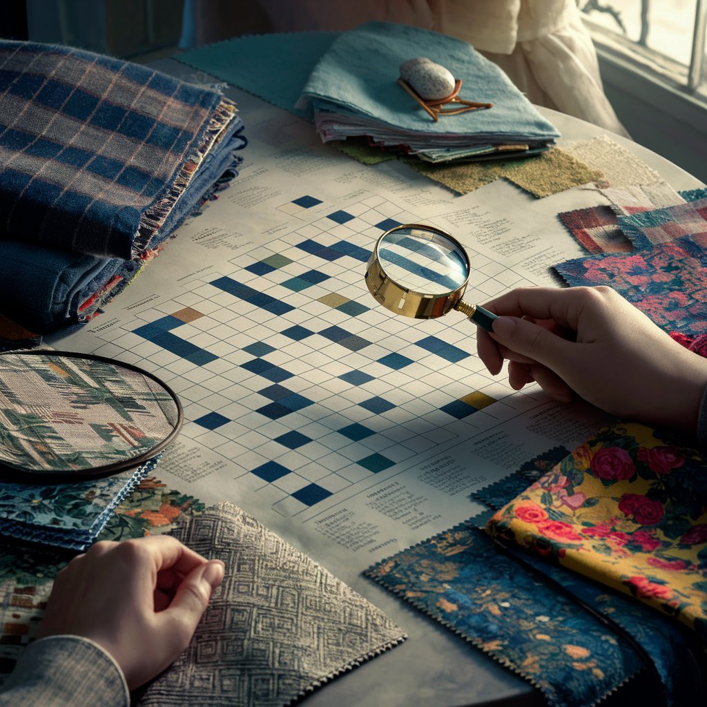 Upholstery Fabric Crossword Puzzle Clue Fabritual