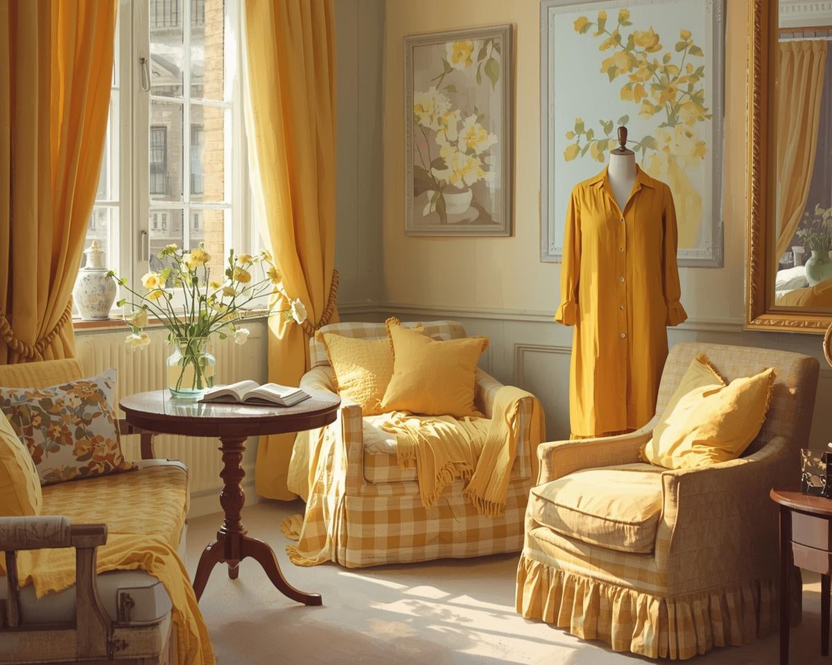 Yellow Linen Fabric: 2026’s Must-Have Mood-Boosting Home Essential