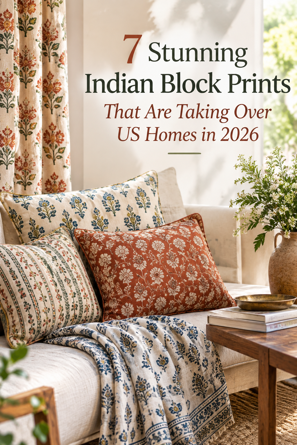 7 Stunning Indian Block Prints That Are Taking Over US Homes in 2026