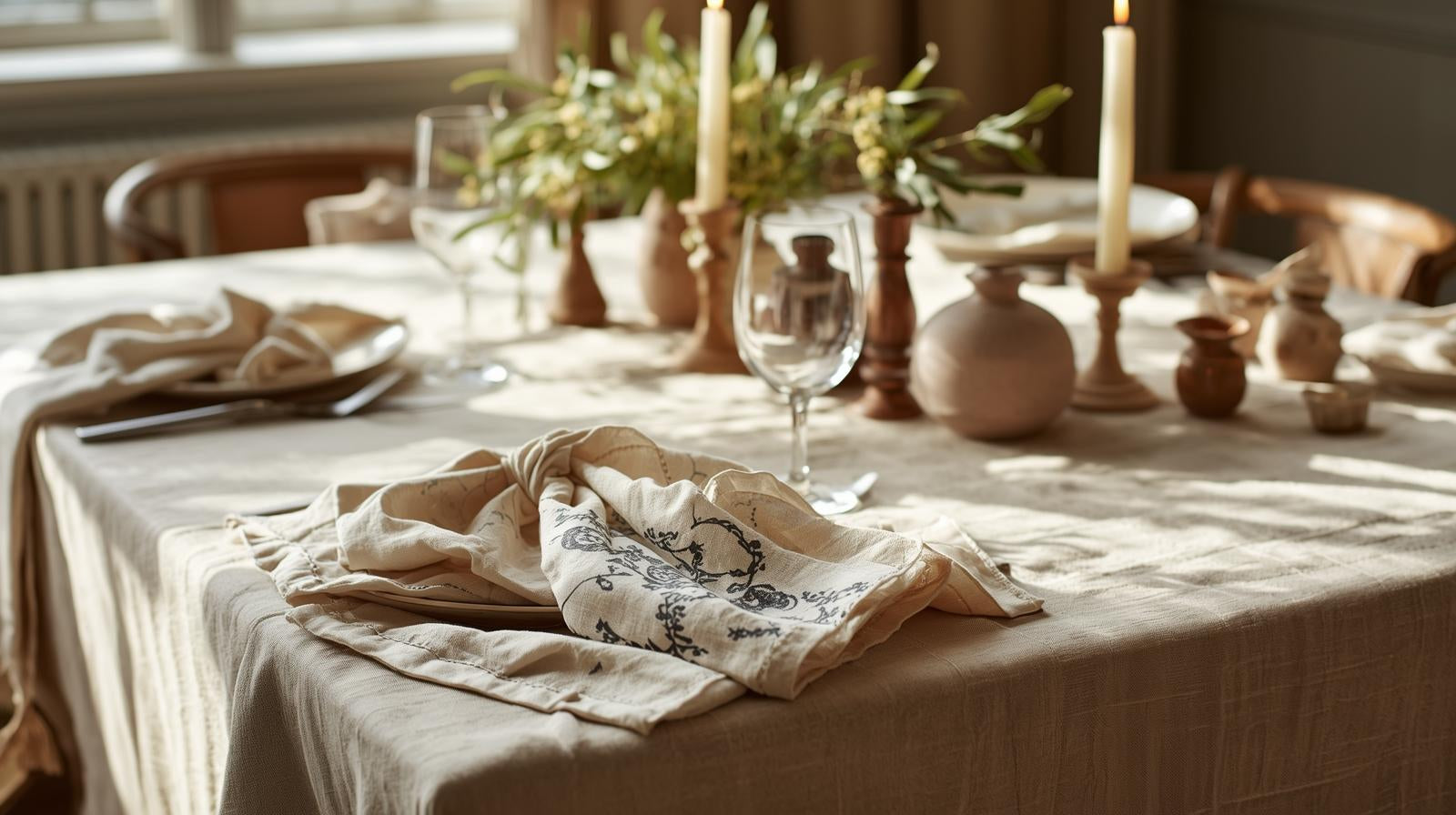 Make Every Meal Special with Our Beautiful Handmade Table Linens