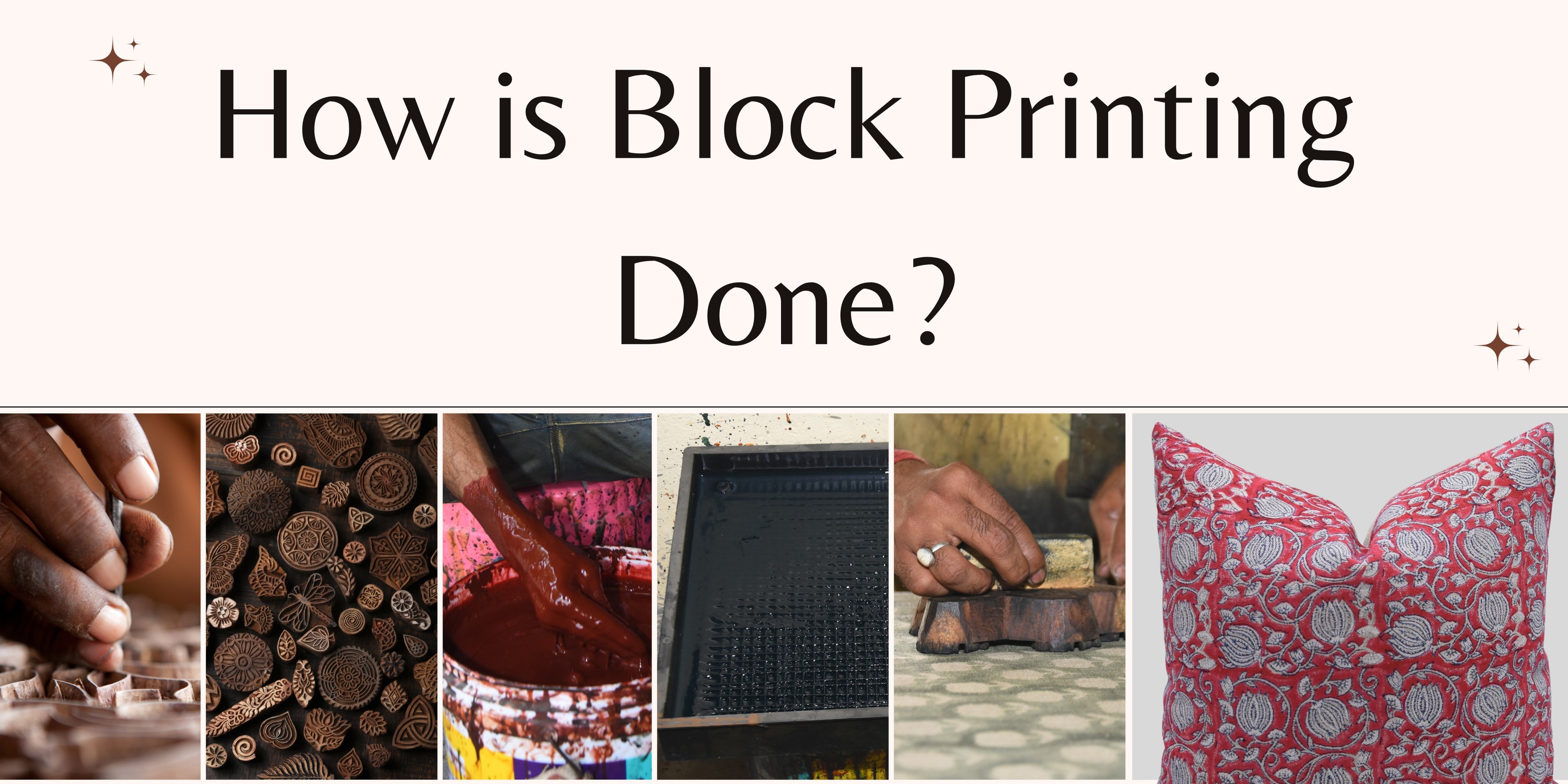 How is Block Printing Done: Unveiling the Artistic Process - Fabritual