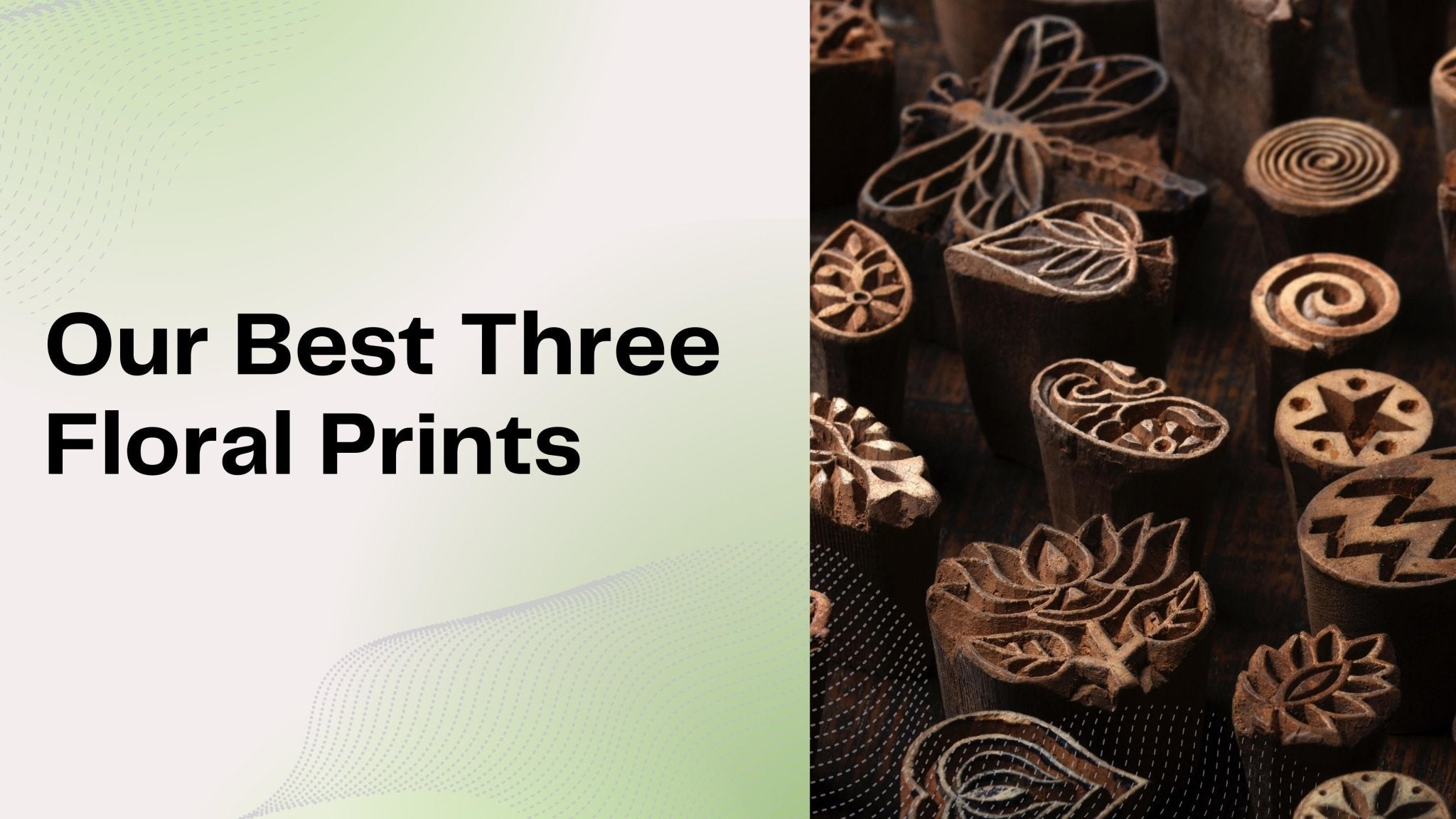 Fabritual's Top Three Floral Prints on a Variety of Base Fabrics with Custom Colors - Fabritual