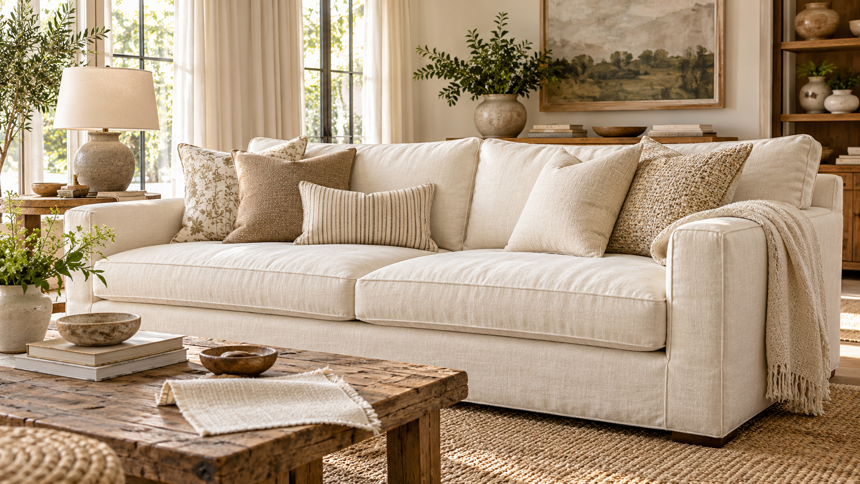 Off White Linen for Upholstery: A Timeless Choice for Elegant Interiors