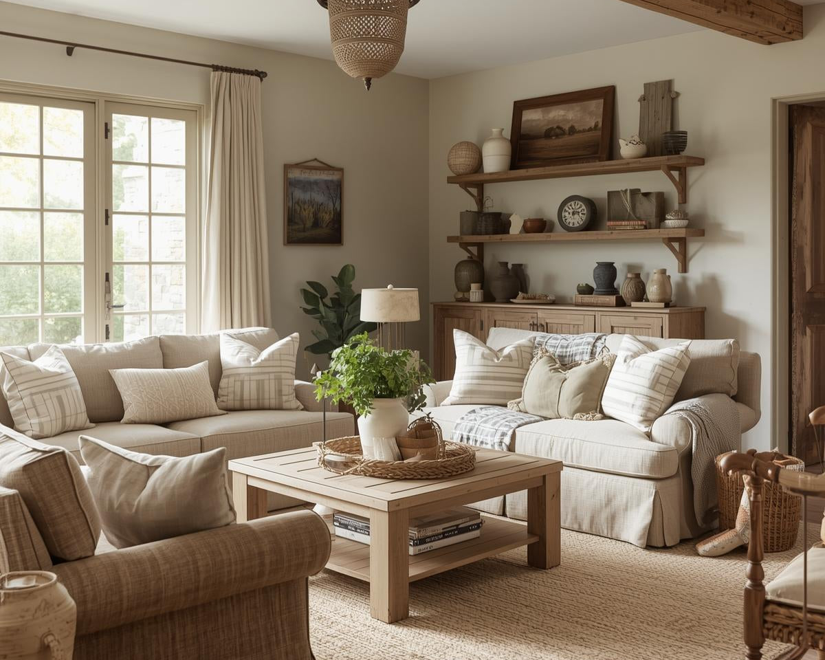 Transform Your Space with Rustic Farmhouse Decor: Embrace the Charm of Country Living