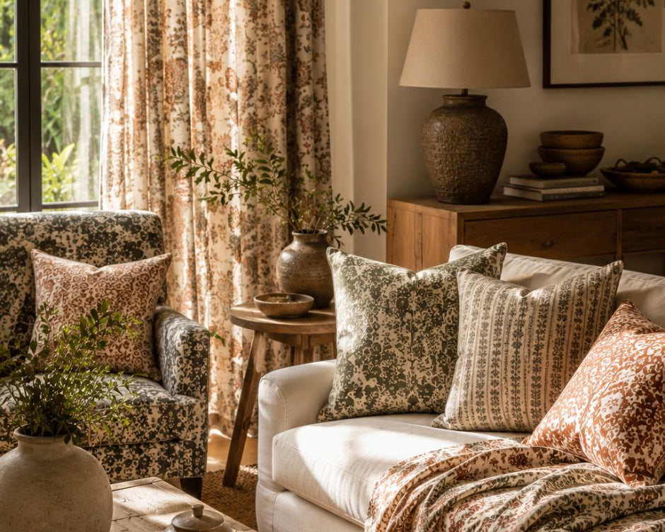 Reasons Why Block Print Fabrics Are a Must for Home Interiors