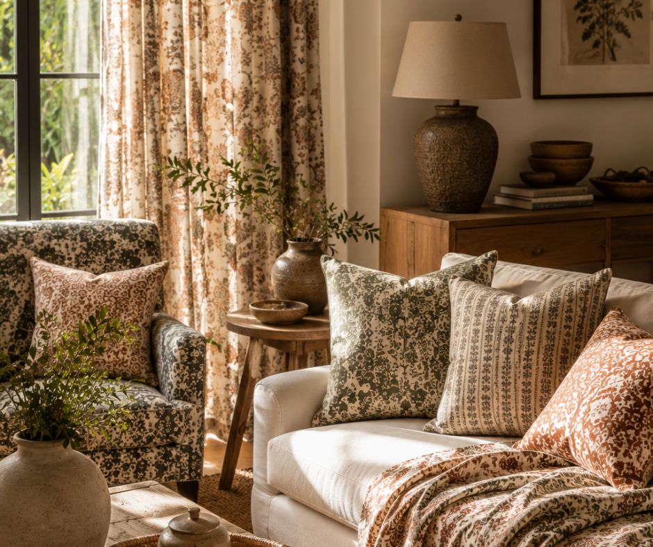 Reasons Why Block Print Fabrics Are a Must for Home Interiors