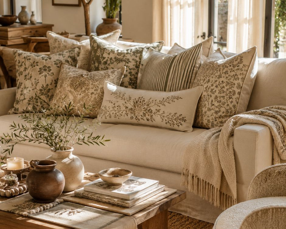 Crafted Comfort: Enhance Home Aesthetics with Stylish Cotton and Linen Pillow Covers