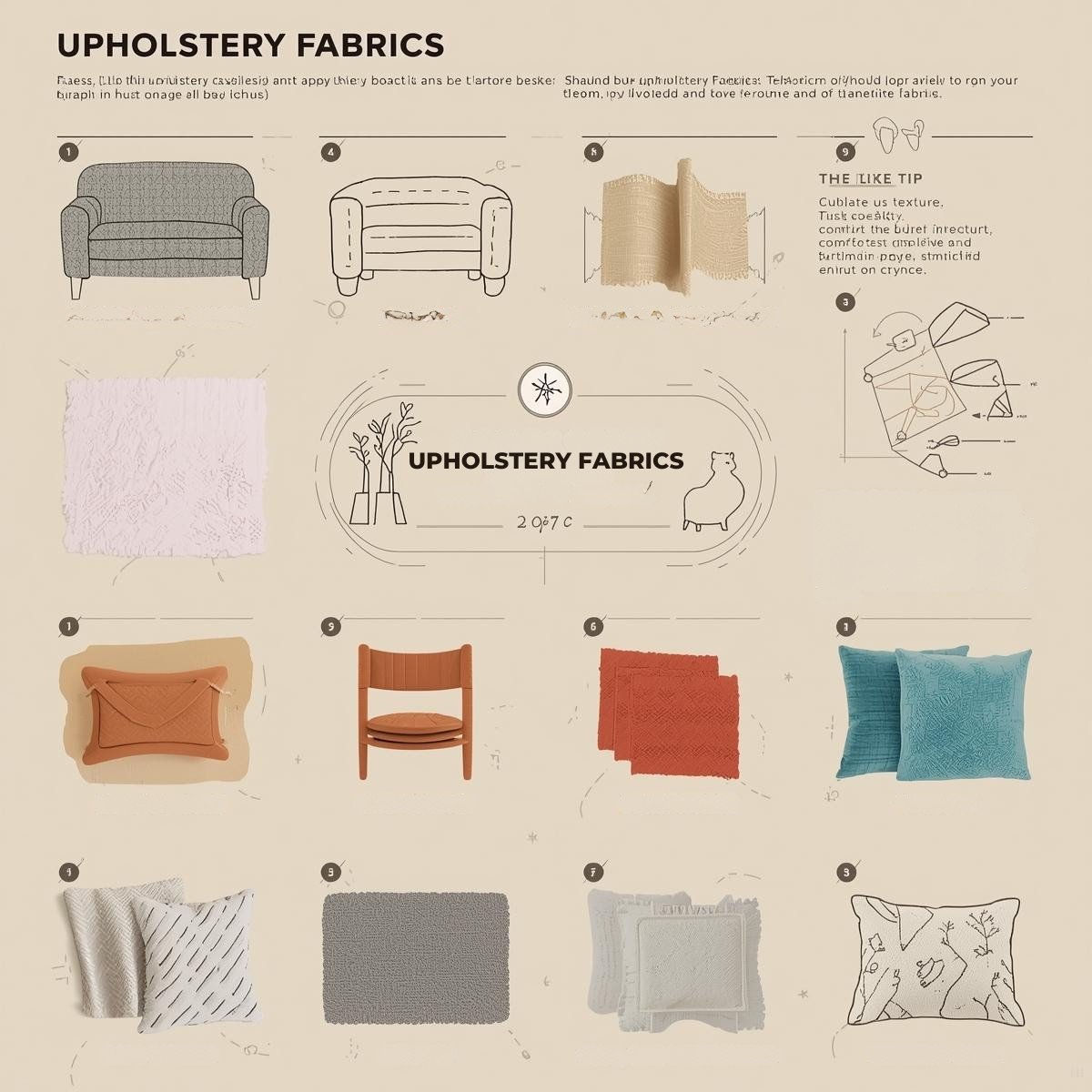 10 Trendiest Upholstery Fabrics for a Modern Home Makeover