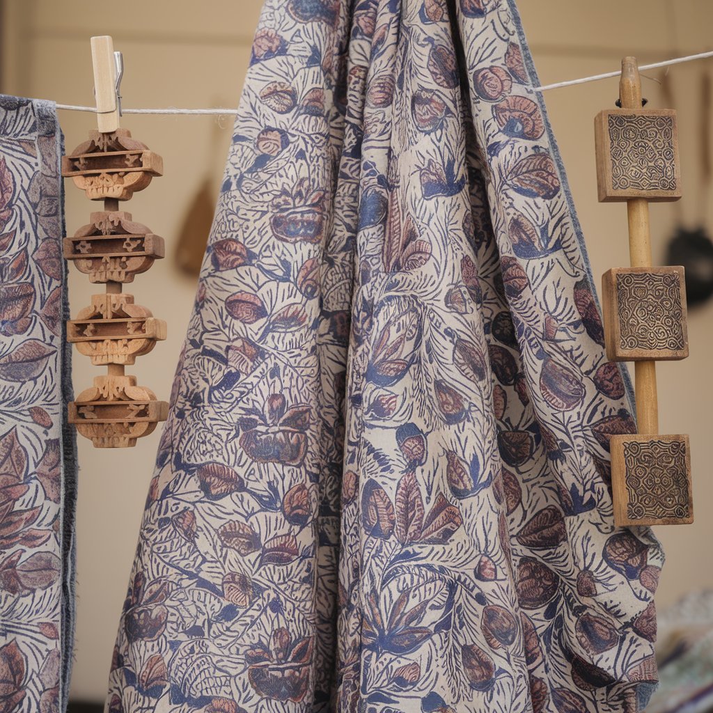 Sustainable Elegance: Why Organic Hand Block Print Fabrics Are the Future of Home Decor