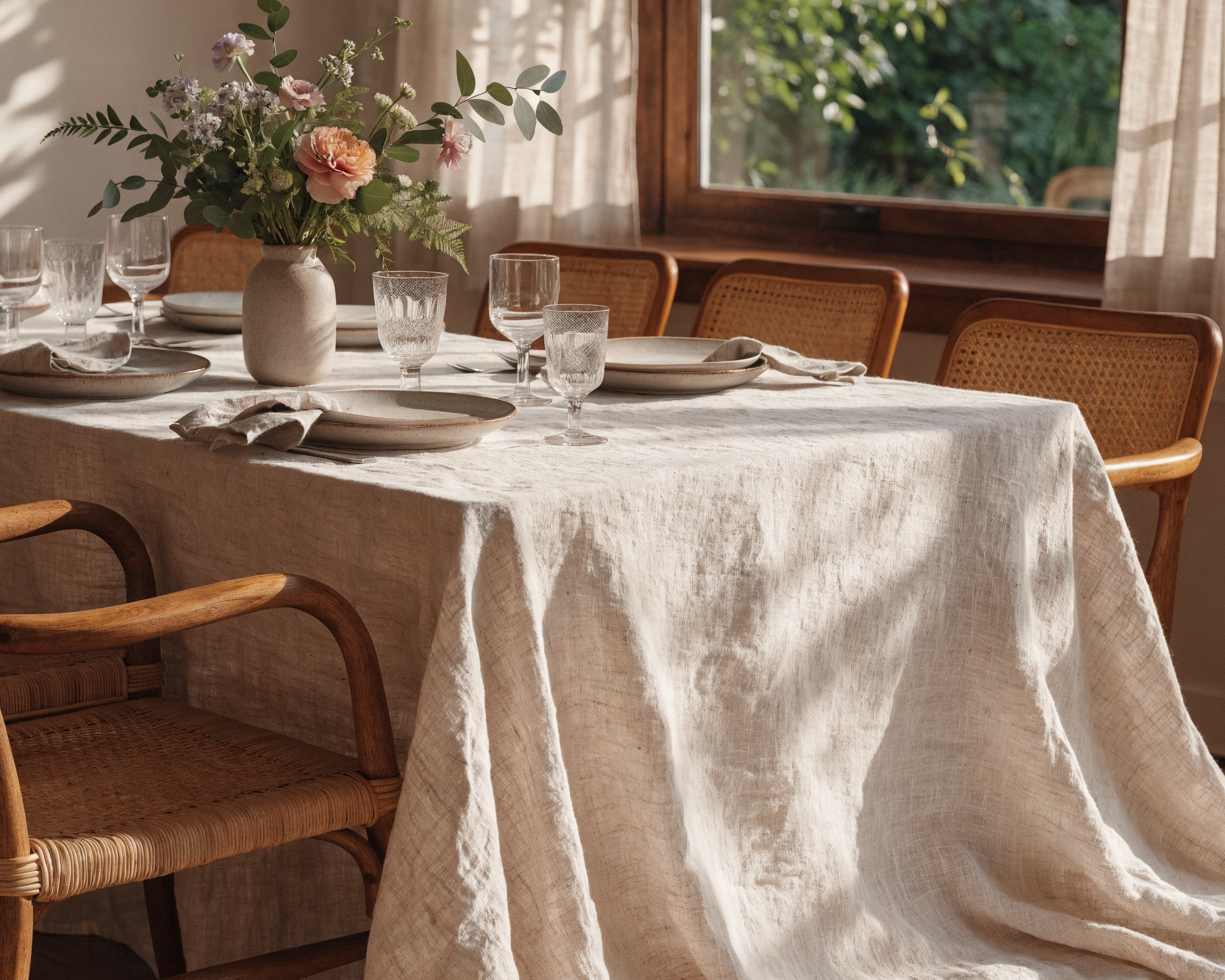 Make Every Meal Special with Our Beautiful Handmade Table Linens