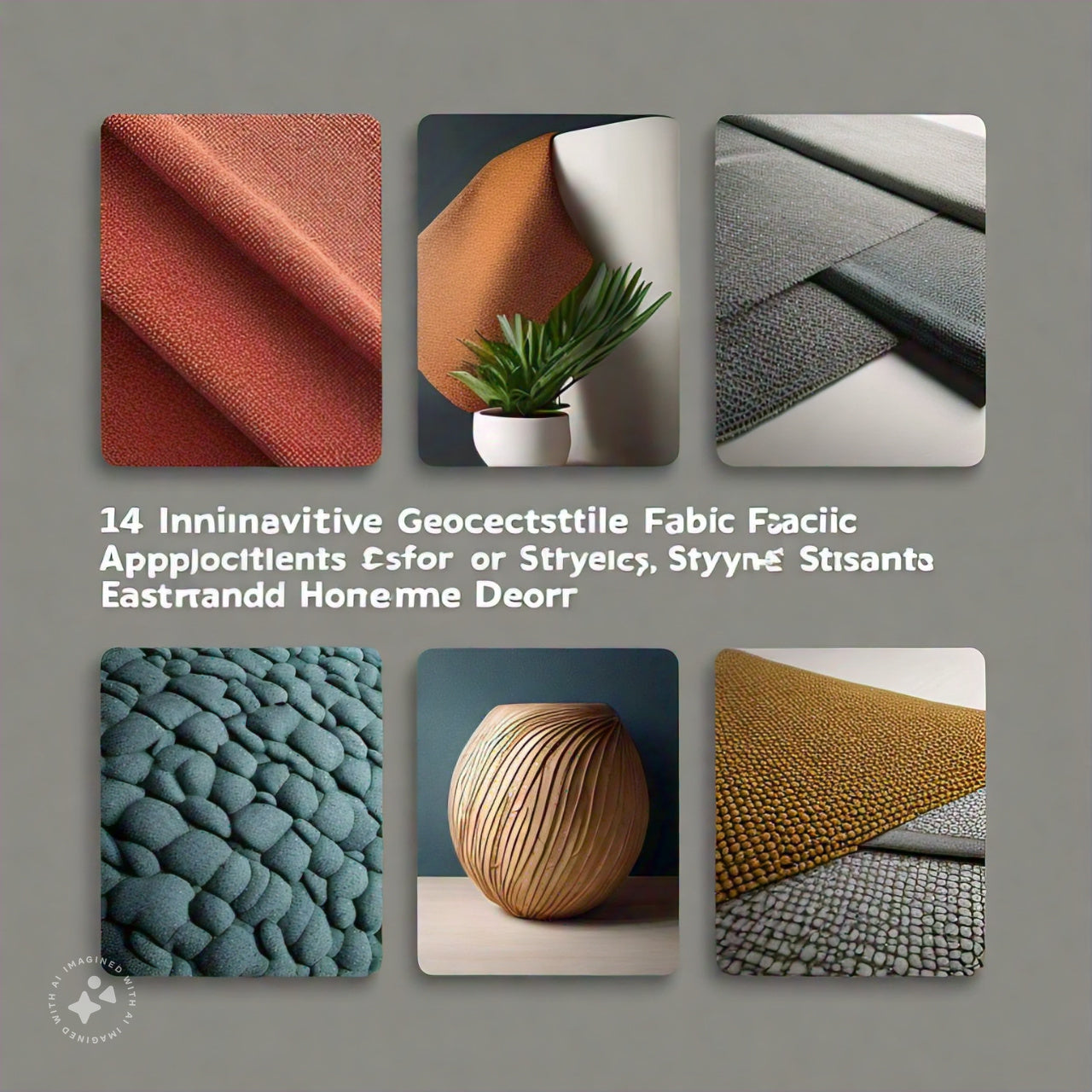 14 Innovative Geotextile Fabric Applications for Stylish and Sustainable Home Decor