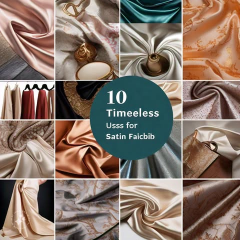 10 Timeless Uses for Satin Fabric: Transform Your Wardrobe and Home Decor