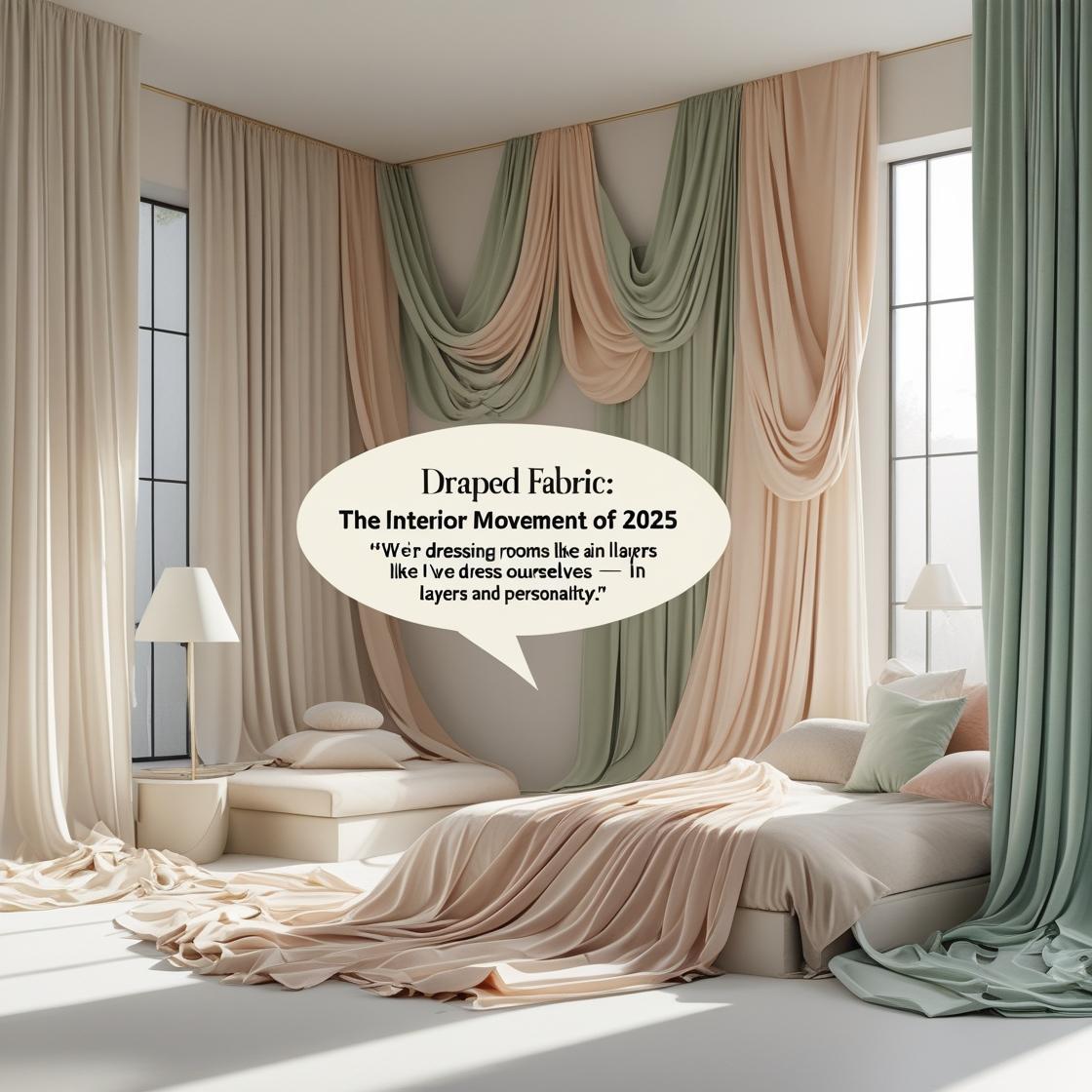 unique floral patterns in soft, neutral tones like beige, brown, and teal. The fabrics appear luxurious and textured, perfect for home decor.