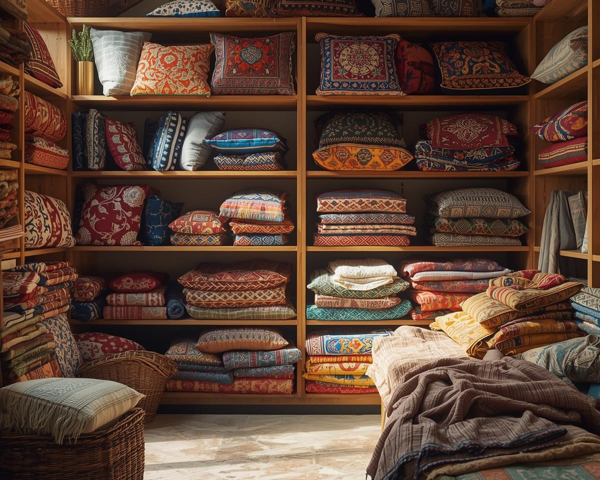 Organic fabric materials gaining popularity in California home decor trends for 2025