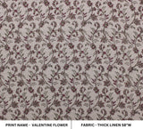 Hand Block Print Thick Linen Fabric VARANASI
