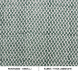 Hand Block Print for Interior Decor Fabric - Hariyali