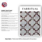 Block Print Linen Fabric, Paheli  Fabric By The Yard, Indian Fabric, Handmade Hand Block Print Fabric, Designer Upholstery Blockprint Pillow Fabric