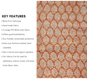Block Print Linen Fabric, Sangmarmar  Indian Hand Block Print Fabric, Indian Linen Fabric, Block Print Fabric, Designer Floral Printing Fabric, Upholstery