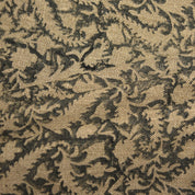 Linen Block Print Fabric 58 Inch Width Natural Base Color Heavy Linen Curtains and Drapes Upholstery Pillow Covers Tablecloths and Runners Bedding Tote Bag by Fabritual
