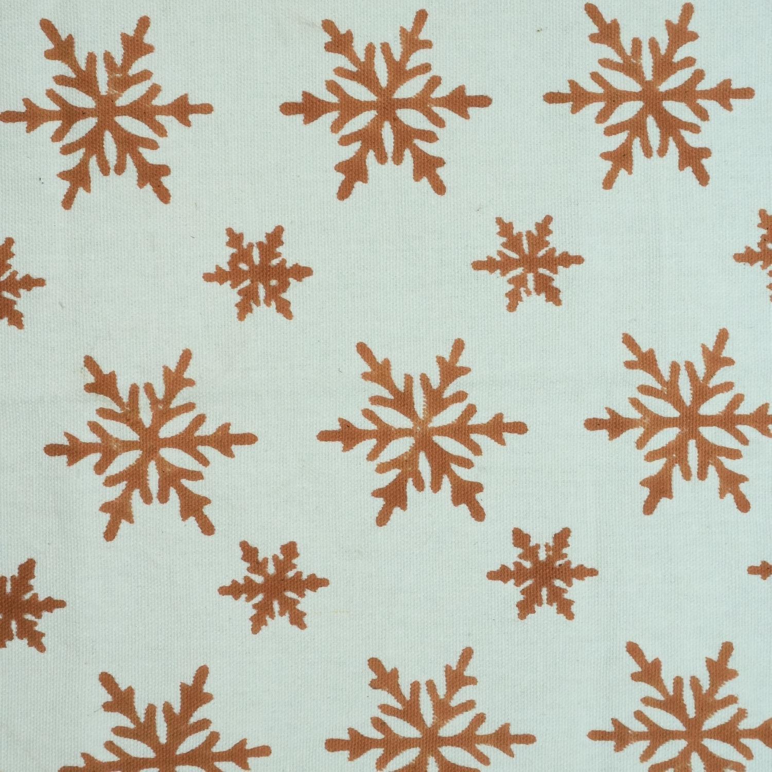 Boho floral block print fabric for curtains, thick cotton linen 58&quot; wide, Indian art textile, Pure cotton linen handmade upholstery fabric, floral cushion and table cover design, Vintage block printed thick linen fabric, 58&quot; width, handmade decor textile.