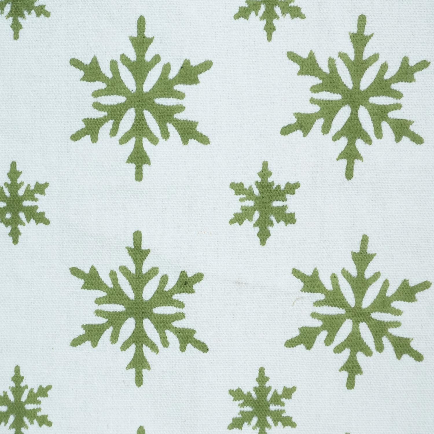 Cotton Block Print Fabric 63 Inch Width Medium Weight White Base Color Floral Curtains and Drapes Pillow Covers Tablecloths and Runners Bedding Tote Bag Lampshades by Fabritual